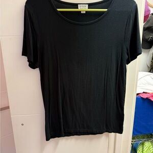 J. Crew Black Fitted Short Sleeve T-Shirt